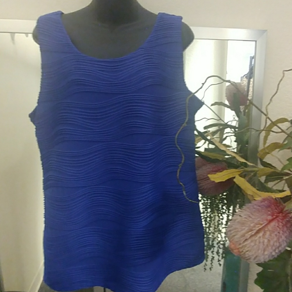 New Directions Ribbed Tank Top